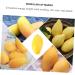 ABOOFAN 9 Pcs Fruit Photography Props Models Fruit Toys Fruit Model Decor for Kitchen Creative Toys Creative Playthings Simulated Fruit Mango Decorations - Buy Online on SooperMarket.com