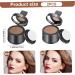 2Pcs Root Touch Up Powder Windproof & Sweatproof Hairline Powder for Women & Wen Natural Stain-Proof Hair Loss Concealer Hairline Powder for Thinning Hairline Light Brown & Brown Light Brown Brown - Buy Online on SooperMarket.com