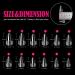 240PCS Short Almond Gel Nail Tips Set - Nail Extensions Kit for All Nails - Buy Online on SooperMarket.com