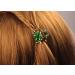Yeshan Vintage Flower Design Mini Jaw Clips Set - Pack of 12 with Rhinestone and Crystal Detailing - Buy Online on SooperMarket.com