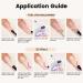 Buy RARJSM 3D Sculpting Gel - Premium Rhinestone Glue for DIY Nail Art Clear UV LED Curing Gel for Manicure Designs - Buy Online on SooperMarket.com