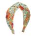 Jseng 4 Pcs Wide Cross Knot Headbands - Elastic Floral Hair Accessories for Women & Girls - Buy Online on SooperMarket.com