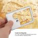 Card Type Magnifying Glasses Credit Card Sized Magnifying Lenses Ideal Pocket Magnifier for Reading Magnifying Glass with LED Light and Leather Case - Buy Online on SooperMarket.com