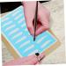 NOLITOY 8 Pairs Tools Card Eyebrow Training Tool Eyebrow Shaping Stencils Material Eyebrow Trimming - Buy Online on SooperMarket.com