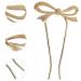 4 PACK Pearl Rhinestone U Shape Hair Fork Sticks - Wedding Hair Pins for Women and Girls - Buy Online on SooperMarket.com