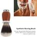 Premium Nylon Shaving Brush with Wooden Handle for Men | Men's Hairdressing Salon Essential - International Shipping Available - Buy Online on SooperMarket.com