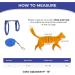 Cat Harness with Leash 3-Pack - Stars Moon Paw Heart Design - Escape Proof - for Walking Small Medium Large Cats - Black Red Blue - Adjustable & Safe - Set of 3 - Buy Online on SooperMarket.com