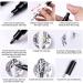 Hudhow's Nail Polish Pencil - 5 Colors Nail Art Pen for DIY Graffiti Abstract Lines & Floral Patterns | Nail Design Tool & Manicure Accessories - Buy Online on SooperMarket.com