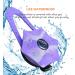 LaRoo Safety LED-Flashing Light for Dogs Cats LED-Light Pendant Keyring Clip on Dog Collar Charms Blinker Light Waterproof Safety Light for Walking the Dog and Outdoor Sports rechargable Purple-1 - Buy Online on SooperMarket.com