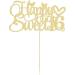 1Pc Happy Sweet 16 Cake Topper Glitter 16th Birthday Cake Pick for Cheers to 16 Years Old 16th Birthday Party Cake Decorations Supplies Gold Gold 2 - Buy Online on SooperMarket.com
