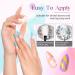 Buy MIZHSE Blooming Gel Nail Polish - Clear Soak Off UV LED Gel for Nail Art 10mL | International Shipping - Buy Online on SooperMarket.com