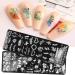 Sanwood Nail Stamping Plates - Human Face Patterns | Stainless Steel Nail Art Template for Girls & Women | Manicure Tool Kit - Buy Online on SooperMarket.com