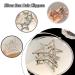 Silver Star Metal Hair Claw Clip - Stylish Hair Barrette for Women and Girls - Buy Online on SooperMarket.com