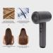Cordless Hair Dryer Portable Lightweight Fast Drying Hairdryer Blowdryer Constant Temperature 5000mAh Batterry 6 Speed Adjustment Hairdryer for Home Camping (US Plug) US Plug Coffee - Buy Online on SooperMarket.com