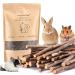 CHUHUAYUAN Natural Apple Sticks,Treats Food for Small Animals, Chew Toys for Chinchilla Guinea Pigs Rabbit Squirrel Hamster Bunny 10.5 Ounce (Pack of 1)