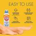 Arm & Hammer Invisible Foot Powder Spray - Talc-Free Foot Odor & Sweat Control - Odor Eliminator for Men & Women - 7 Oz (Pack of 3) - Buy Online on SooperMarket.com