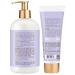 Shea Moisture Baby Care Set - Relaxing Nighttime Shampoo Bath Milk & Body Cream for Delicate Skin | Manuka Honey & Lavender | International Shipping - Buy Online on SooperMarket.com