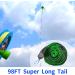 Flying Hoofer Delta Kite for Kids and Adults - Easy to Fly 9ft Huge Delta Kite with 98ft Tail - Perfect Kite for Beginners - Buy Online on SooperMarket.com