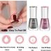 TBeautfave Clear Glitter Nail Polish Peel off Nail Polish Quick Dry & Long Lasting Nail Polish Breathable Natural Nail Varnish Healthy Water Based Non-toxic Nail Art DIY at Home 38FlashGold - Buy Online on SooperMarket.com