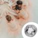 30 Pieces Invisible Hair Grids - Elastic Hair Network for Women & Girls - Perfect for Ballet Dances - Black - Buy Online on SooperMarket.com