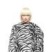 Cricket Zebra Hair Cutting Cape for Adults Professional Stylist Salon Barbershop Hairdresser Cape for Haircuts with Adjustable Snap Neck Closure