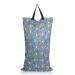 MHwan Wet Bag Waterproof Large Double Zipper Wet Swimsuit Bag Reusable Wet Bags for Babies Suitable for Baby Diaper Gym Beach Pool Wet Bag (Fox) 40x70cm Fox 1