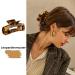 HAYHOI 4PCS Hair Claw Clips | Acrylic French Butterfly Jaw Clips Set | Leopard Print Hair Accessories for Women & Girls - Buy Online on SooperMarket.com