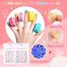 Non-Toxic Children's Nail Polish Set - 12 Colors Peel-Off & Quick Drying - Perfect Birthday Gift for Girls Age 3+ - Buy Online on SooperMarket.com