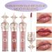 Mirror Gloss Lip Stain - Moisturizing Nude Lipstick with Plumping Effect (Oat-Semi-Sheer 708) - Buy Online on SooperMarket.com