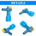 TXSN Hydration Bladder Bite Valve Replacement - Pack of 2 Nozzle Valve with ON-Off Switch - Buy Online on SooperMarket.com
