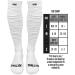 Nxtrnd XTD Scrunch Football Socks - Extra Long Padded Sport Socks for Men & Boys | White, Large - Buy Online on SooperMarket.com