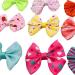 20pcs Dog Hair Bows with Alligator Clips for Small to Medium Dogs - Grooming Accessories for Cats, Puppies, and Yorkshire Terriers - Buy Online on SooperMarket.com