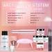 Cooserry Acrylic Nail Kit with Drill and UV Light - Beginner Nail Kit with 3 Colors Powder and Monomer Liquid Set - Buy Online on SooperMarket.com