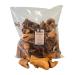 Pet food Schwenner-Short beef's head for dogs dried-storage pack-Dog snacks-dog dental care-2500g 8-18 cattle head skin 8-18 cm 2.5 kg (1 Pack)