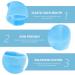 Beaupretty Heel Protection Moisturizing Socks - Spa Gel Heel Sockets & Moisture Gel Socks for Women with Nuis Blue Elevator Insoles - Buy Online on SooperMarket.com