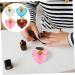 Mikinona 4 Sets Nail Holder Nail Stand Nail Tip Holders Nail Art Base Nail Art Tool Nail Tip Display Stand Nail Art Stand Nail Display Stand Nail Practice Stand Tool for Nail Art - Buy Online on SooperMarket.com