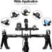 Bike Bicycle Double Handlebars Extender | Aluminum Alloy | 20CM Extension | Bike Mount Accessories - Buy Online on SooperMarket.com