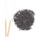 Vlasy Nano Beads Silicone Lined 3.0mm Nano Rings 200PCS and 2PCS Hair Extension Loop Needle Threaders for Hair Extensions or Hair Tinsel (Dark Brown) Dark Brown Beads Loop Threaders Set
