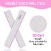 Professional 80/80 Grit Nail Files - Double Sided Emery Board for Acrylic and Gel Nails - Coarse Nail File for Home and Salon Use - 50pcs - Buy Online on SooperMarket.com