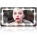 Espejo de tocador con visera solar para autom vil  espejo de maquillaje recargable con 3 modos de luz y 60 LED  espejo cosm tico con clip regulable con pantalla t ctil (negro)