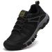 ASTERO Sneaker Men's Lightweight Hiking Shoes Size 41-46 A Black 44 EU