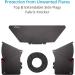 PROAIM MB-600 Sunshade Mattebox for Camera Lenses up to 95mm | 15mm Rails, Top Flag, Side Flags, Knicker, 2 Filter Holders, Format Masks | Tool-Less Design (P-MB-600) - Buy Online on SooperMarket.com
