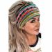 STGDAK Boho Headbands for Women - African Wide Hair Bands 6 Pack - Stylish Turban Stretch Fashion Headbands - Elastic Sweatband for Yoga, Running - Hair Accessories for Teen Girls - Style 28 - Buy Online on SooperMarket.com