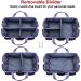 HOMEST Craft Organizer Tote Bag - Purple Art Caddy for Scrapbooking & Crafts Supplies - Buy Online on SooperMarket.com