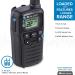 Midland T10 X-TALKER Two Way Radios - 22 Channel FRS Walkie Talkies with Extended Range, 38 Privacy Codes & NOAA Weather Alert - Black (2 Pack) - Buy Online on SooperMarket.com