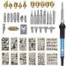 Wood Burning Kit, Wood Burning Tool Adjustable Temperature Woodburning Pyrography Pen Kit for Adults 46 Pcs