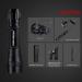 DARKBEAM IR-940nm Infrared Mini Flashlight for Night Vision Scope - Rechargeable Tactical Illuminator Kit for Hunting & Observation | Portable & Zoomable with Clip for Concealed Use - Buy Online on SooperMarket.com