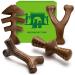 Benebone Durable Dog Chew Toy Box for Aggressive Chewers with Wishbone Fishbone Stick & Zaggler Medium