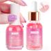 CHUCHU Gel Nail Polish Remover - Gel Nail Polish Remover with Nail Curticle Oil,Removes Soak-Off Gel Nail Polish Quickly&Easily,and Moisturizes,Strengthens Nails and Cuticles Soothing and Nourishing for Nail-0.5 oz /15ml