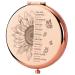 GAOLZIUY Inspirational Gifts Compact Mirror for Women  Christian Gifts for Women Mini Mirror  Appreciation Gifts  Christmas Religious Gifts Birthday Gifts for Women/Wife/Mom/Friend/Grandma/Sister Rose Gold-inspirational-...